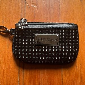 Betsy Johnson coin purse studded mini wallet